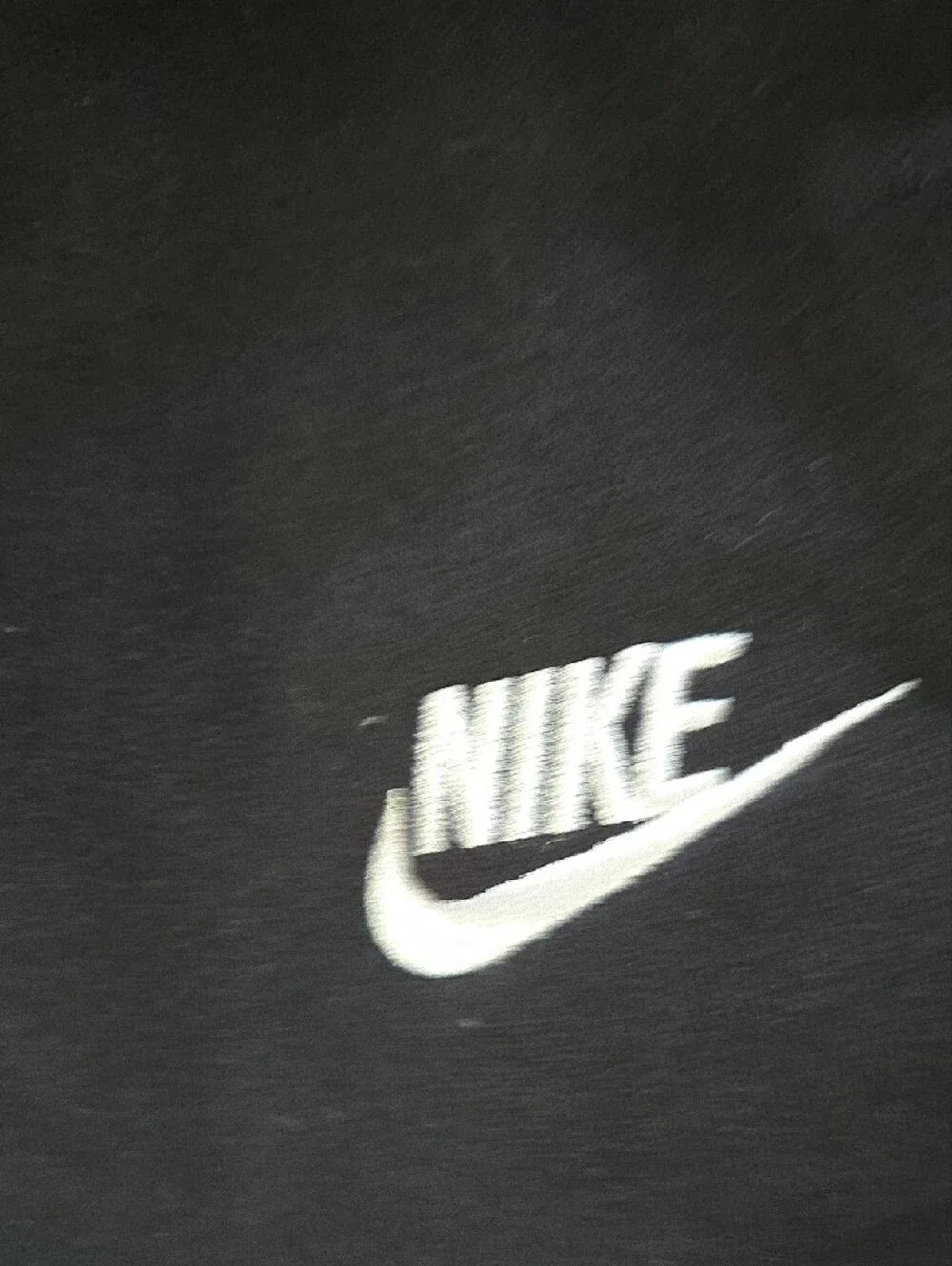 Nike Black Kids Fleece Shorts with White Swoosh